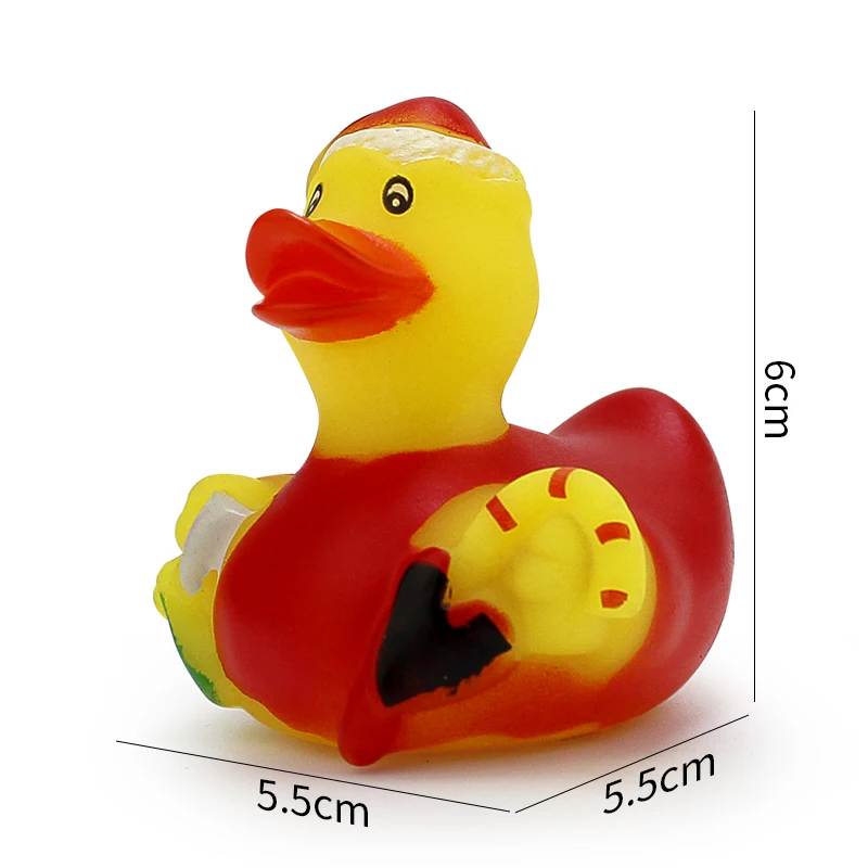 2-Inch Christmas & Halloween Rubber Ducks