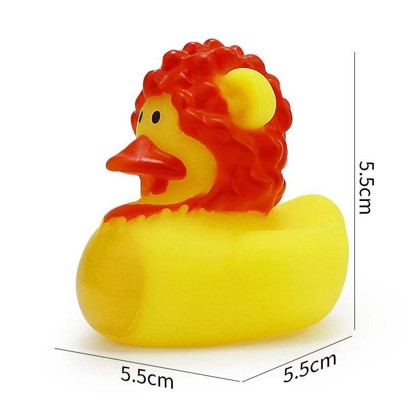 2-Inch Christmas & Halloween Rubber Ducks