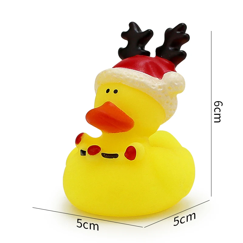 2-Inch Christmas & Halloween Rubber Ducks
