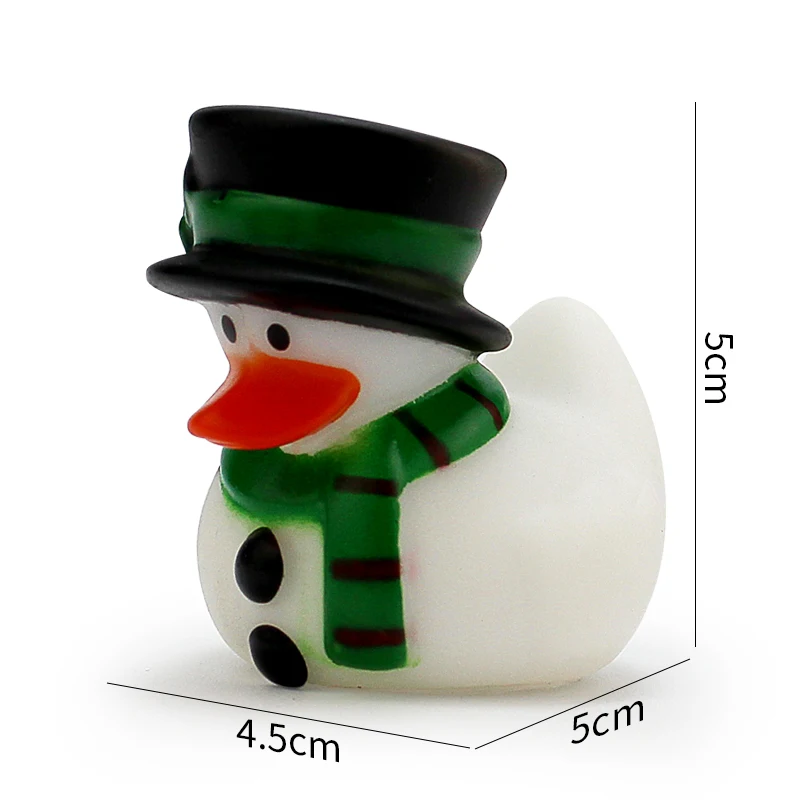 2-Inch Christmas & Halloween Rubber Ducks