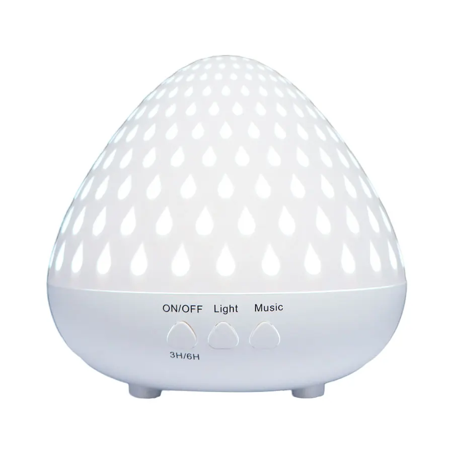 Raindrop Aroma Diffuser with LED Light & Nature Sounds