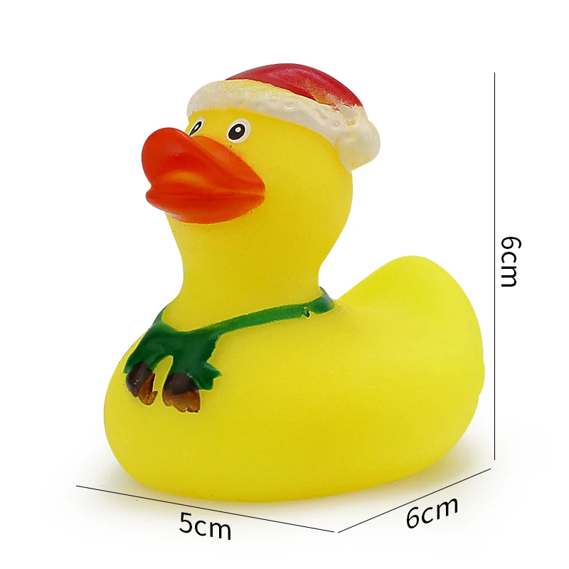 2-Inch Christmas & Halloween Rubber Ducks