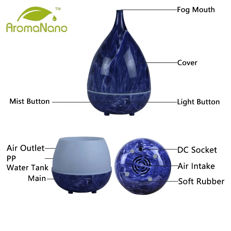 LED Night Light Aroma Diffuser with App Control