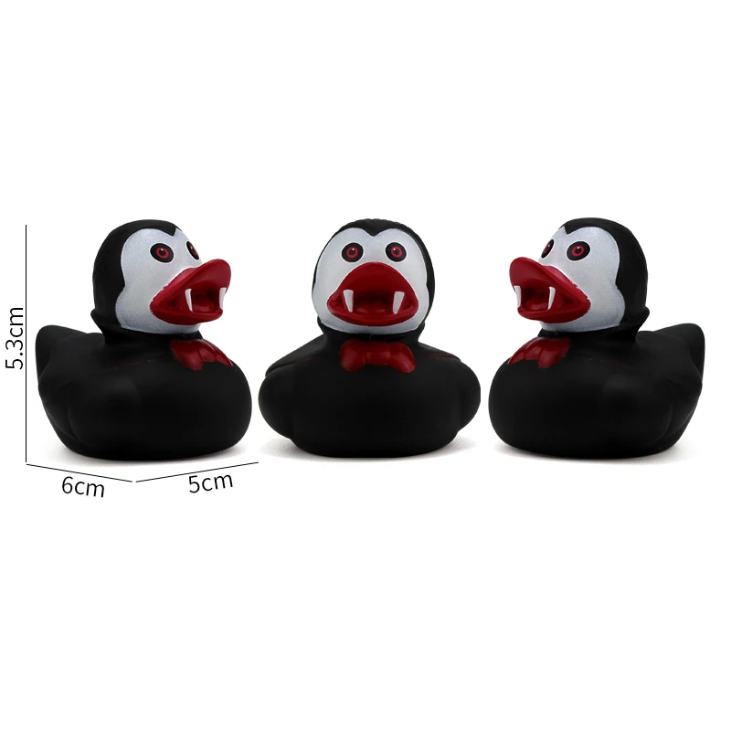 2-Inch Christmas & Halloween Rubber Ducks