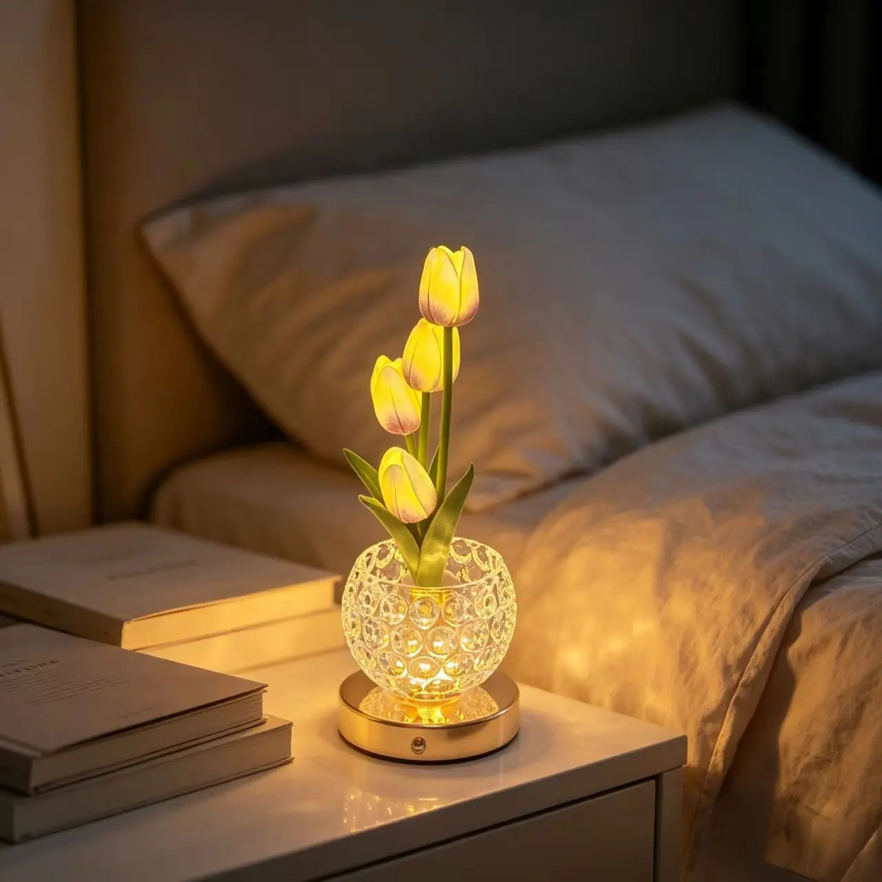 Mini Floral Table Night Light