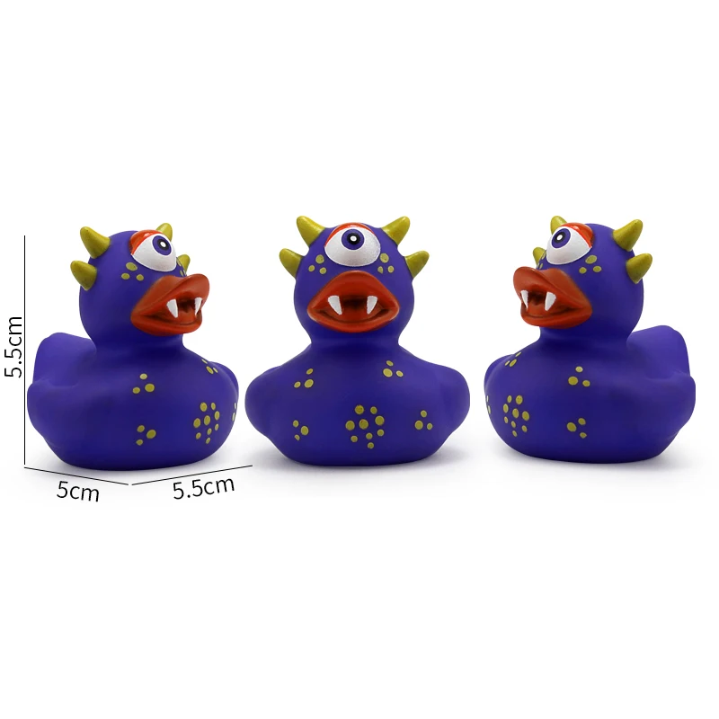 2-Inch Christmas & Halloween Rubber Ducks