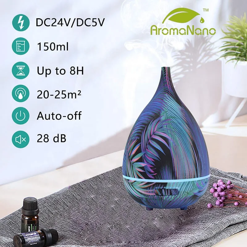 LED Night Light Aroma Diffuser with App Control