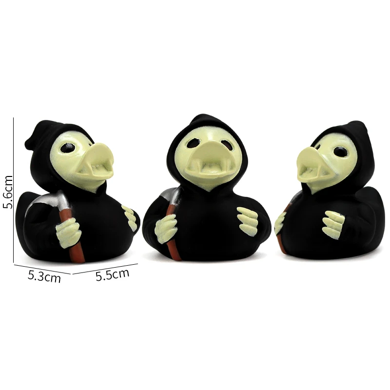 2-Inch Christmas & Halloween Rubber Ducks