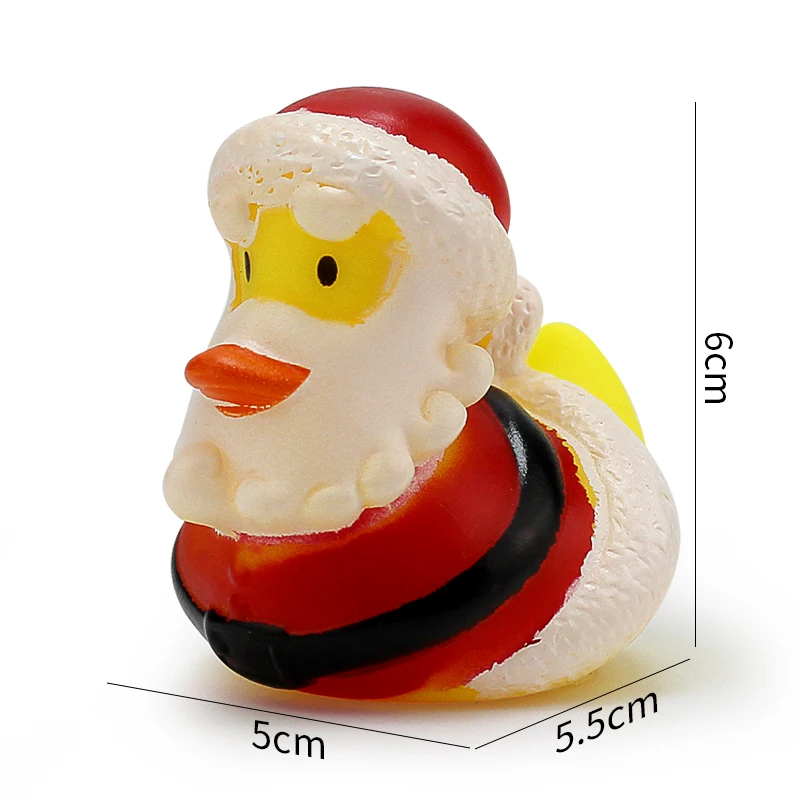 2-Inch Christmas & Halloween Rubber Ducks