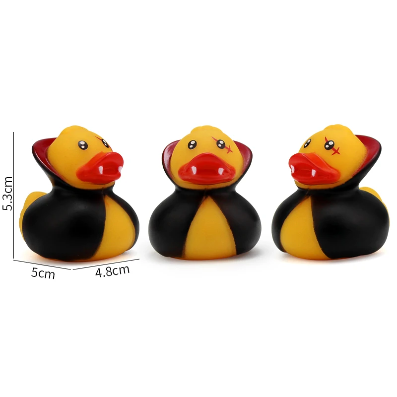2-Inch Christmas & Halloween Rubber Ducks