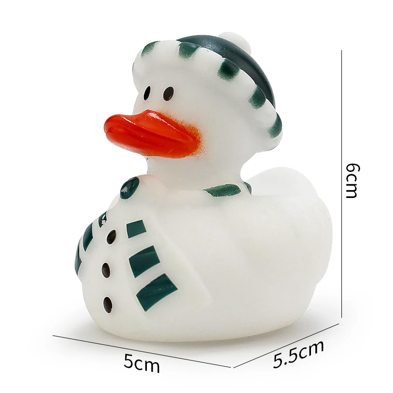 2-Inch Christmas & Halloween Rubber Ducks