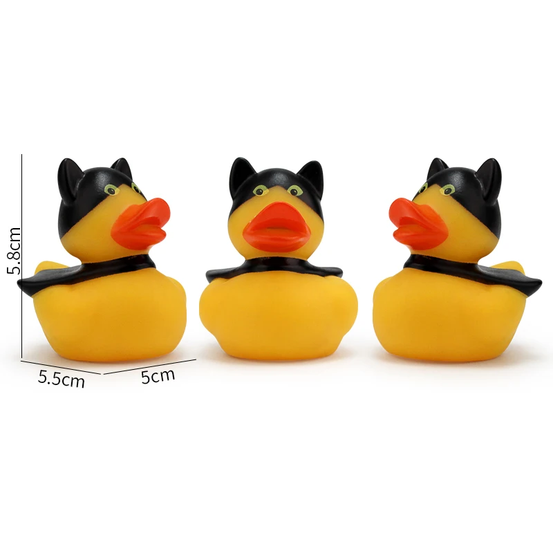 2-Inch Christmas & Halloween Rubber Ducks