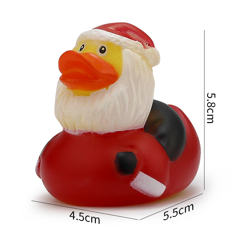 2-Inch Christmas & Halloween Rubber Ducks