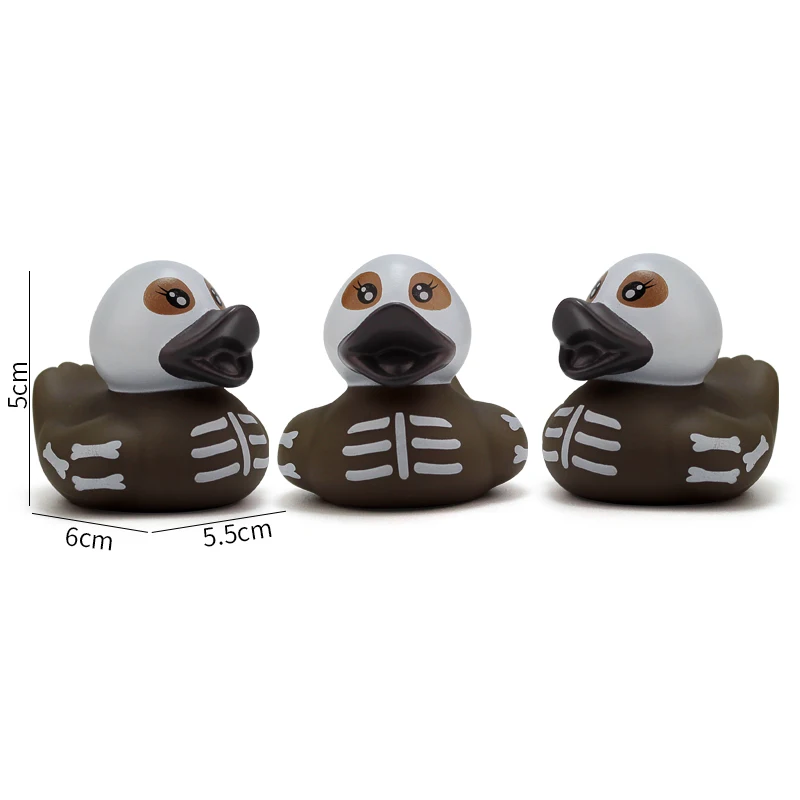 2-Inch Christmas & Halloween Rubber Ducks