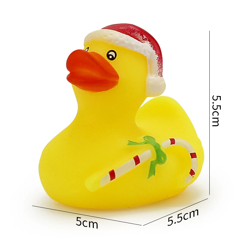2-Inch Christmas & Halloween Rubber Ducks