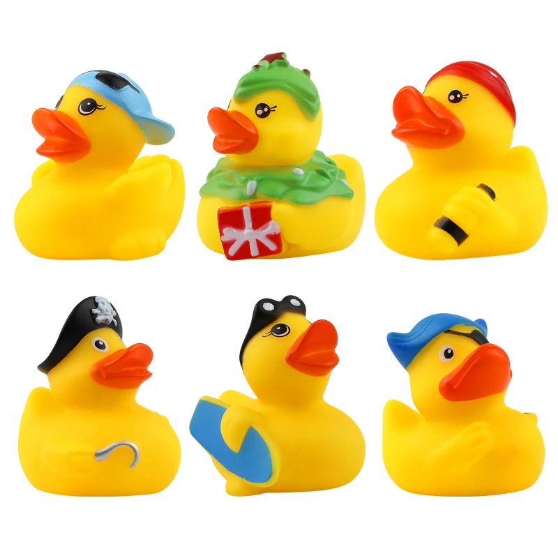 2-Inch Christmas & Halloween Rubber Ducks