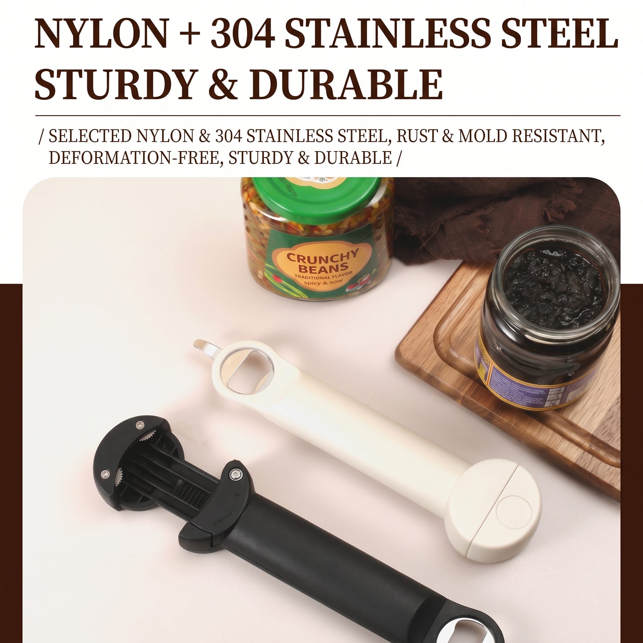  Universal lid opener, a labor-saving and helpful helper in the kitchen