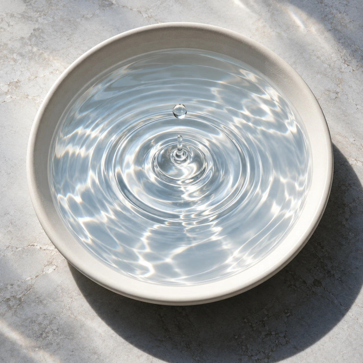 Abstract AUJ ingredient artwork for Hyaluronic Acid; not a photograph of the raw material