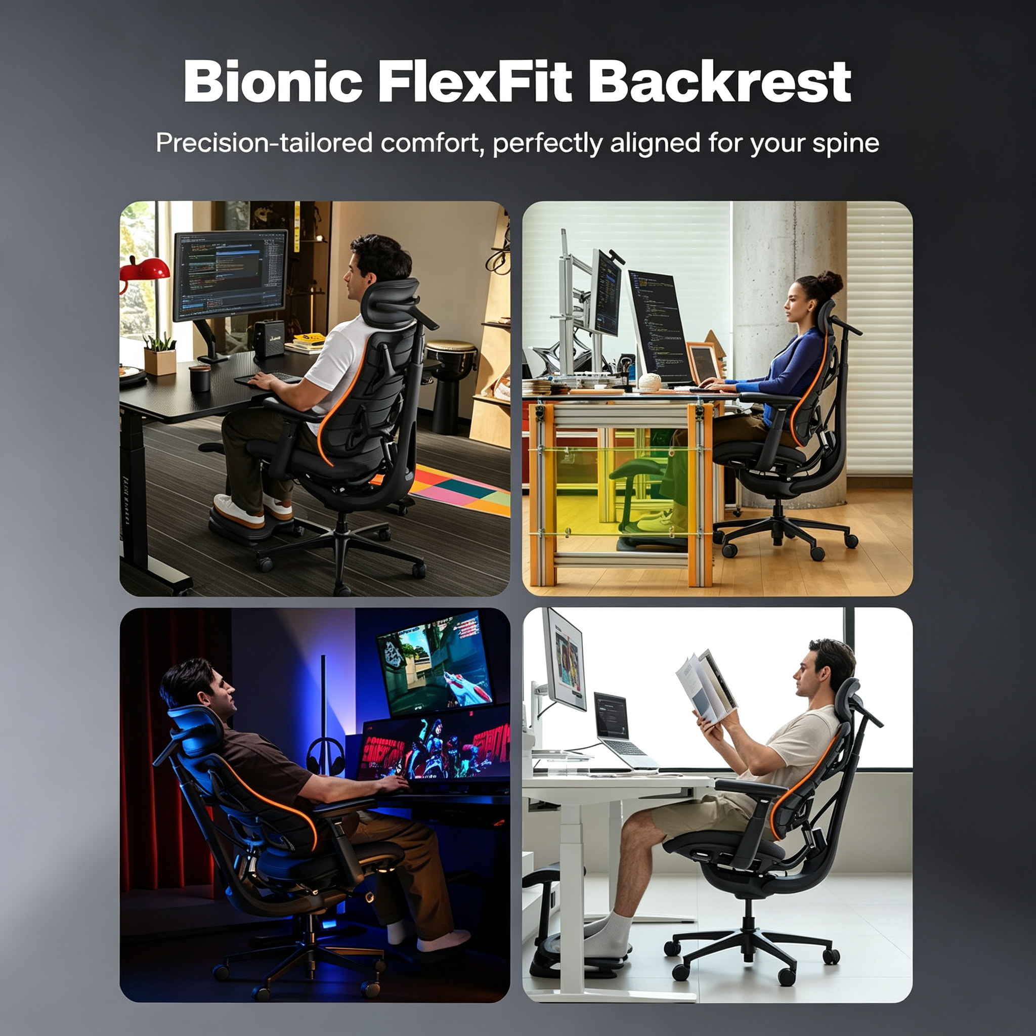 Dynamic Ergonomic Office Chair