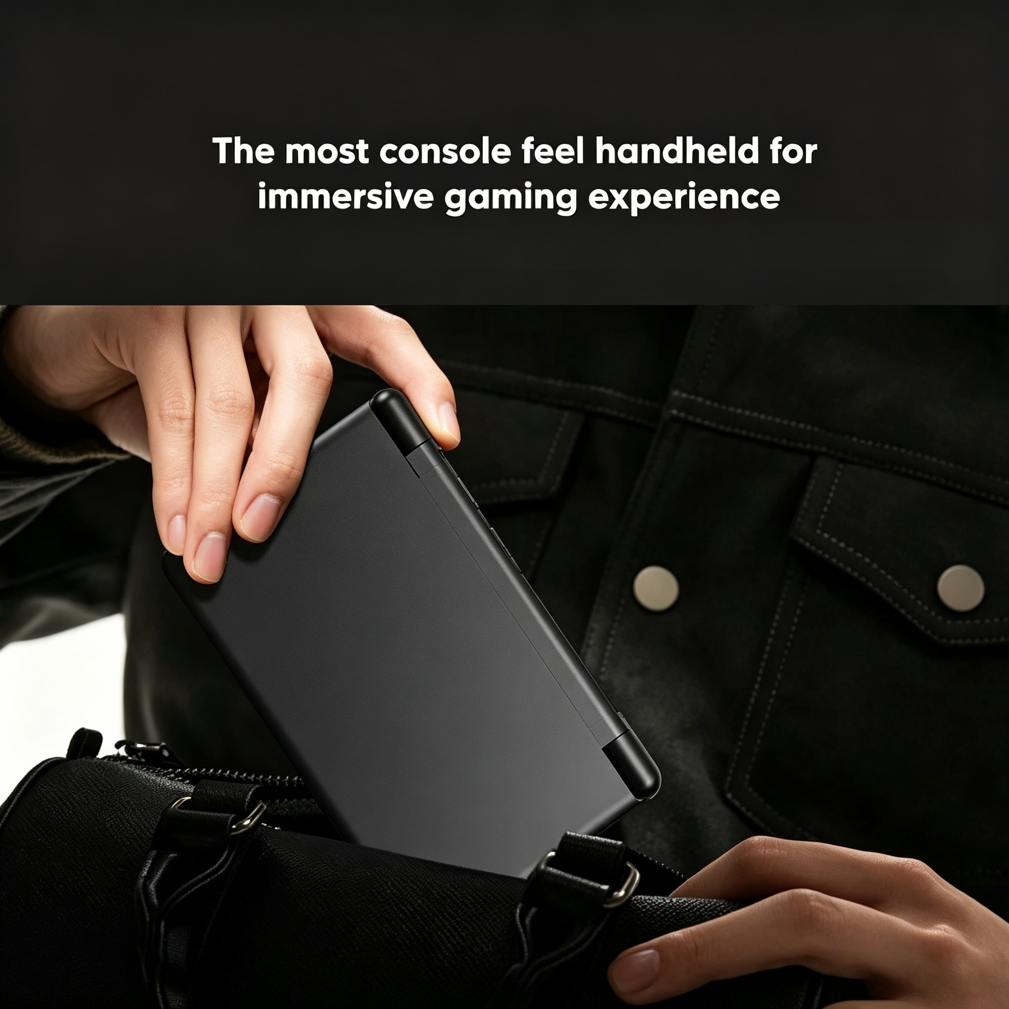 Handheld Gaming Console 6-inch Dual-Screen Touch Screen Color Display Android 14 Wi-Fi Full HD Built-in 10000 Games PSP