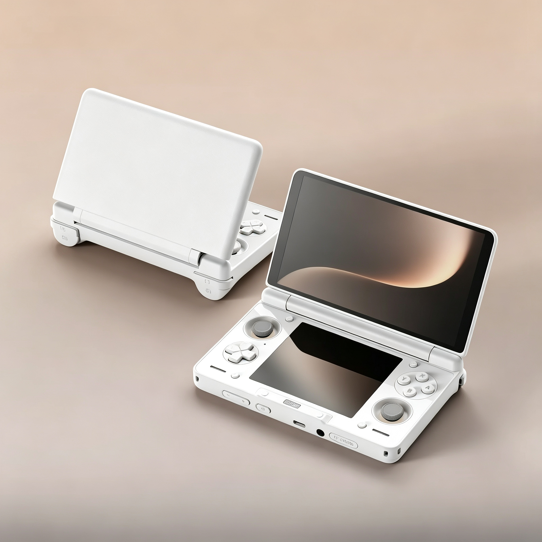 Handheld Gaming Console 6-inch Dual-Screen Touch Screen Color Display Android 14 Wi-Fi Full HD Built-in 10000 Games PSP