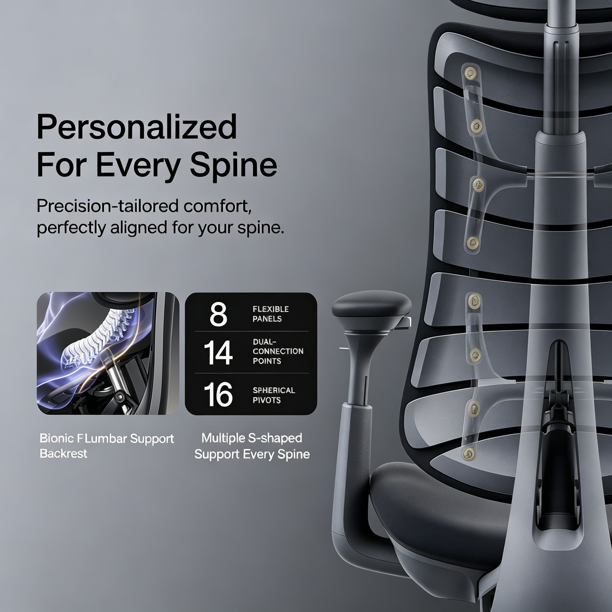 Dynamic Ergonomic Office Chair