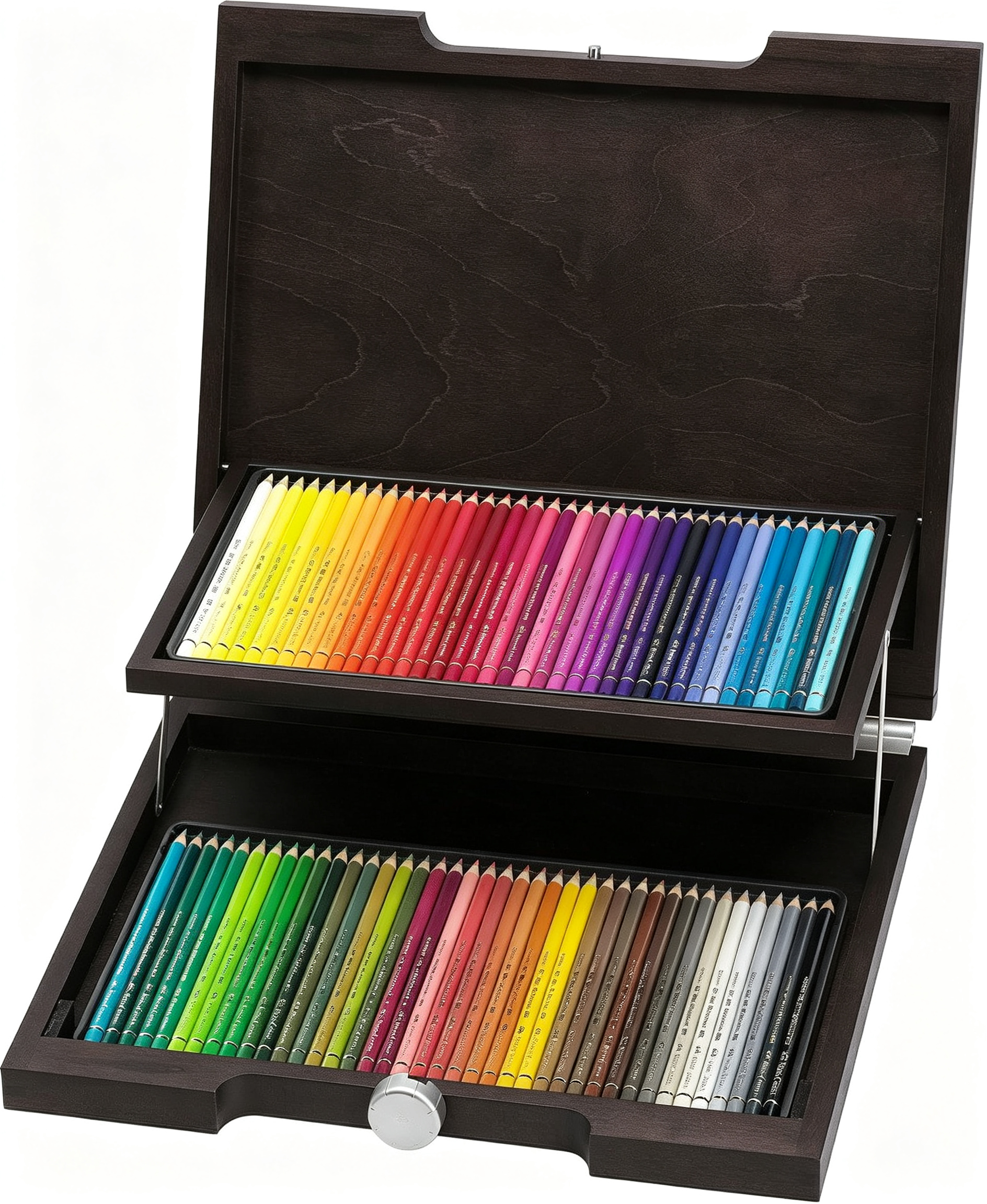 Faber-Castell AG110013 Polychromos Colour Pencil in Wooden Case, 3.8mm Lead, 120 Pieces