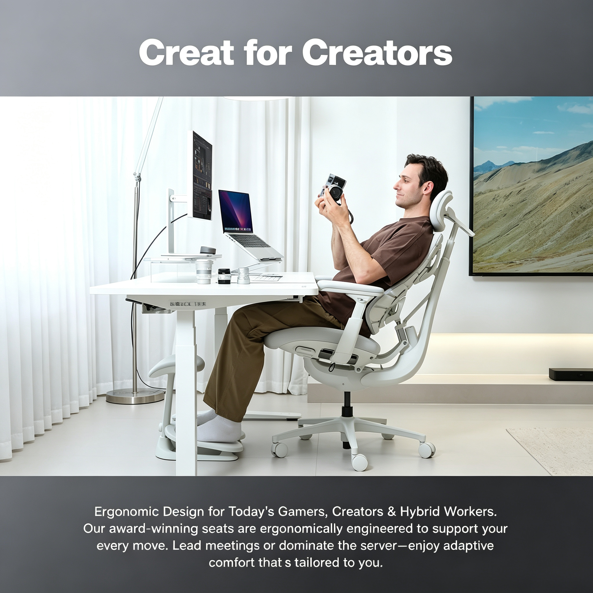 Dynamic Ergonomic Office Chair