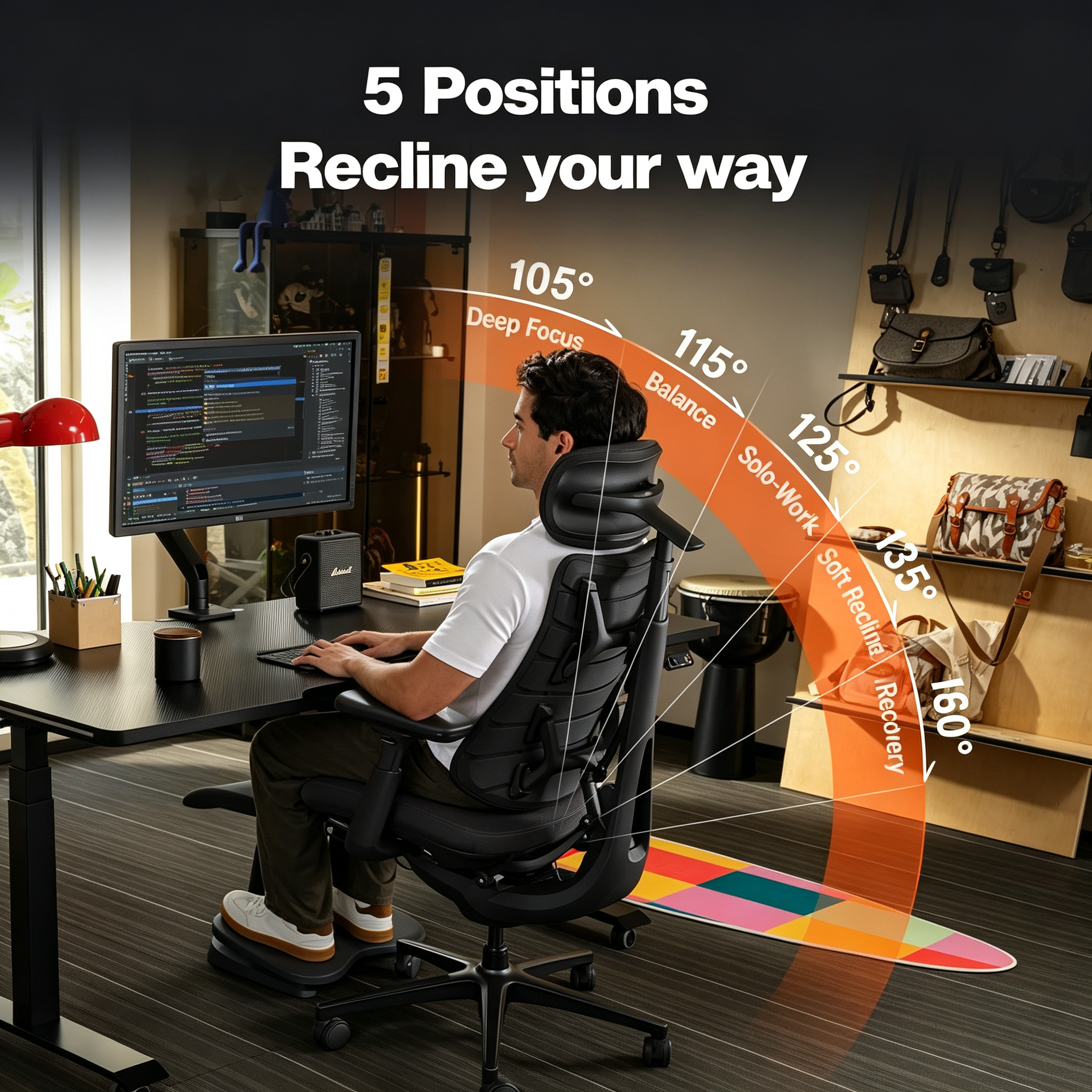 Dynamic Ergonomic Office Chair