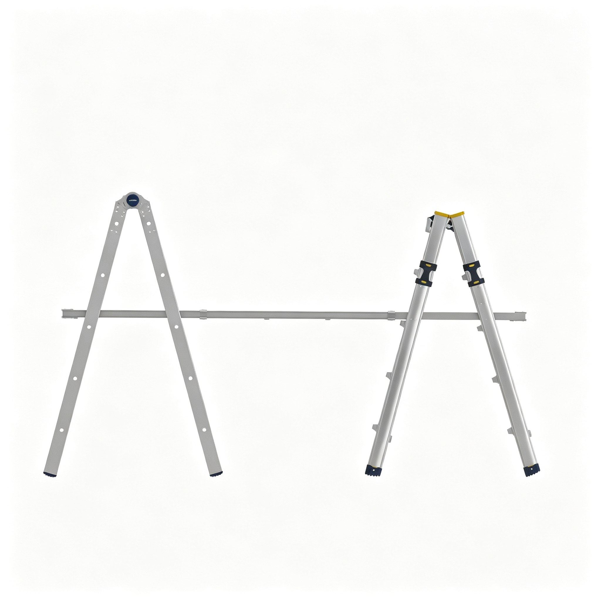 Gorilla Multi-Position Pro Ladder, 375 lb. Type IAA Duty Rating with Built-In Hands-Free Leveling