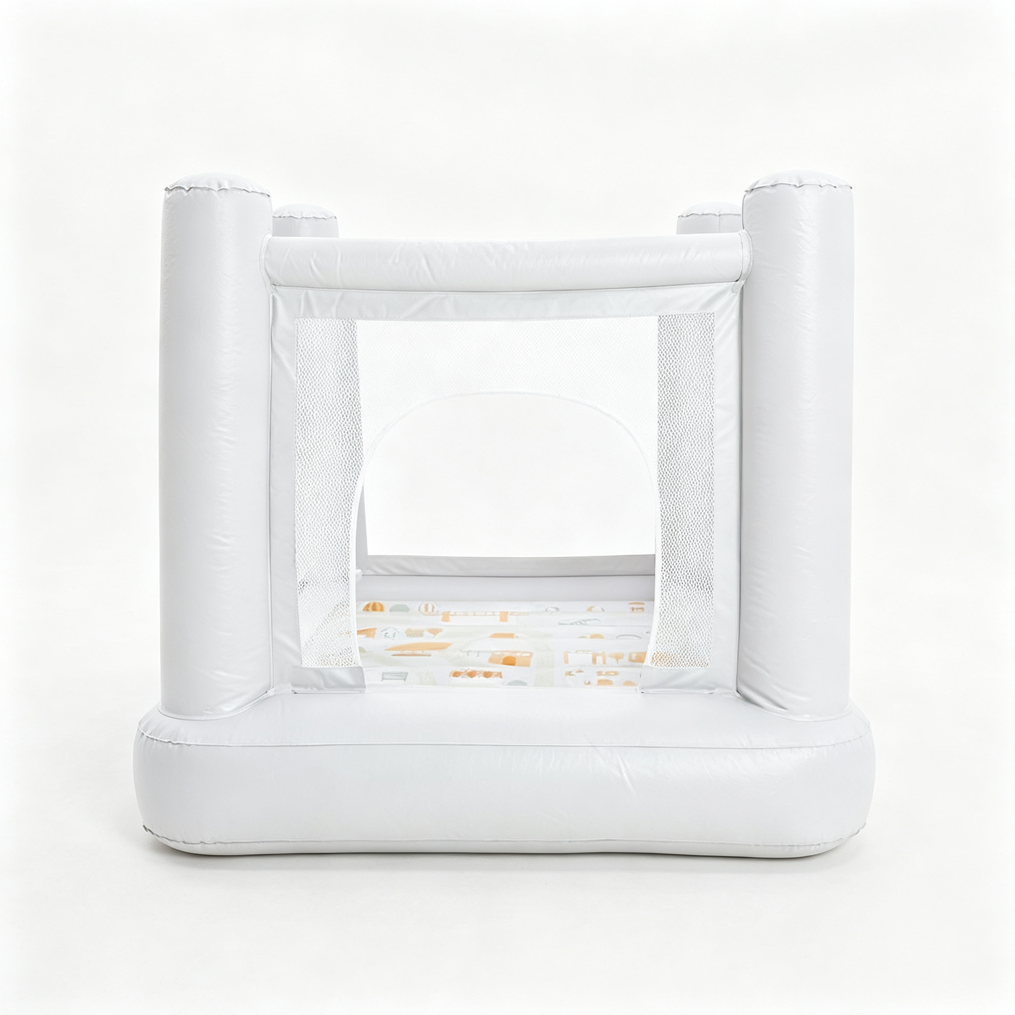 Mini Bounce House,Jumping House for Indoor Play, Bouncy Castle for Toddlers & Kids 3-6, Easy Set Up & Storage