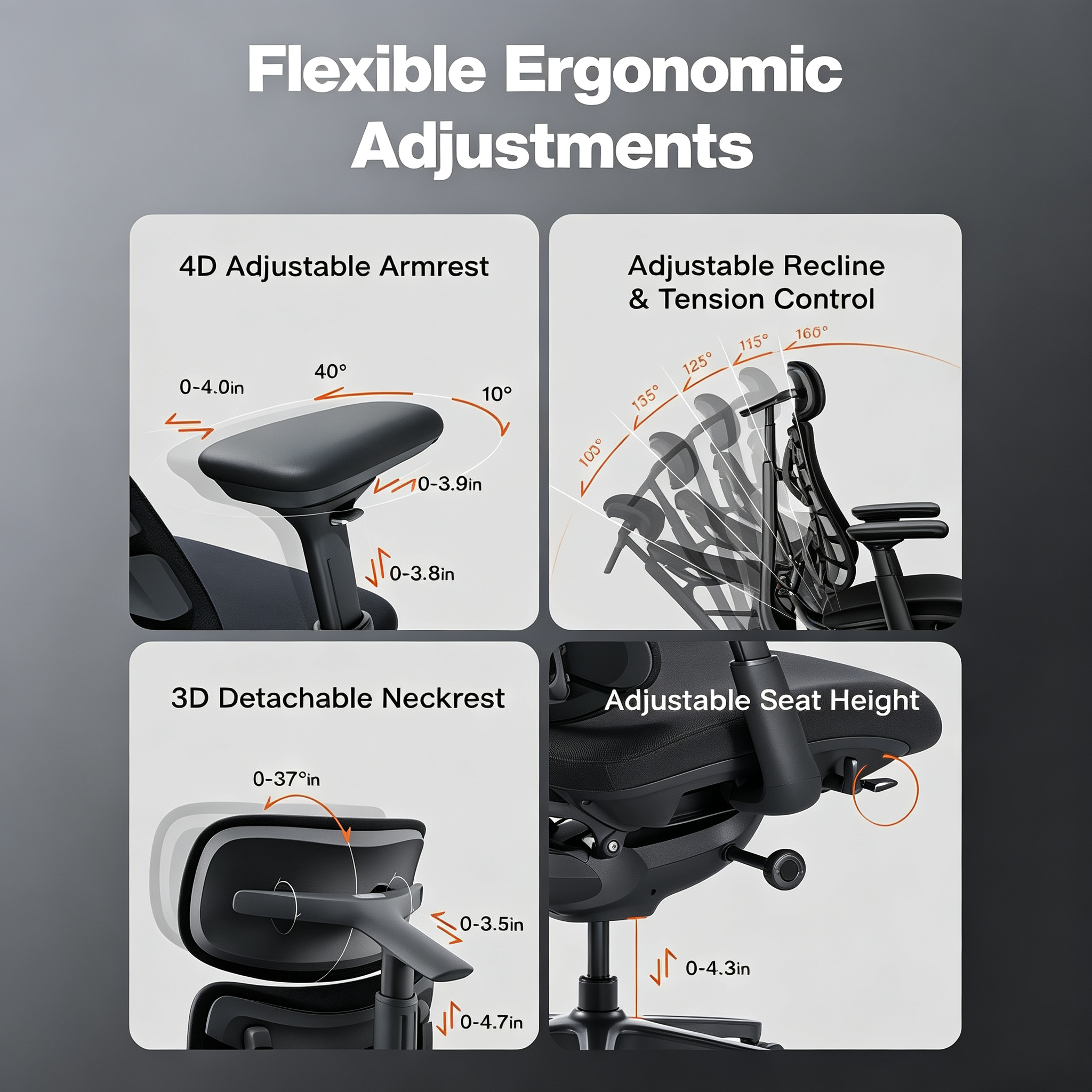 Dynamic Ergonomic Office Chair
