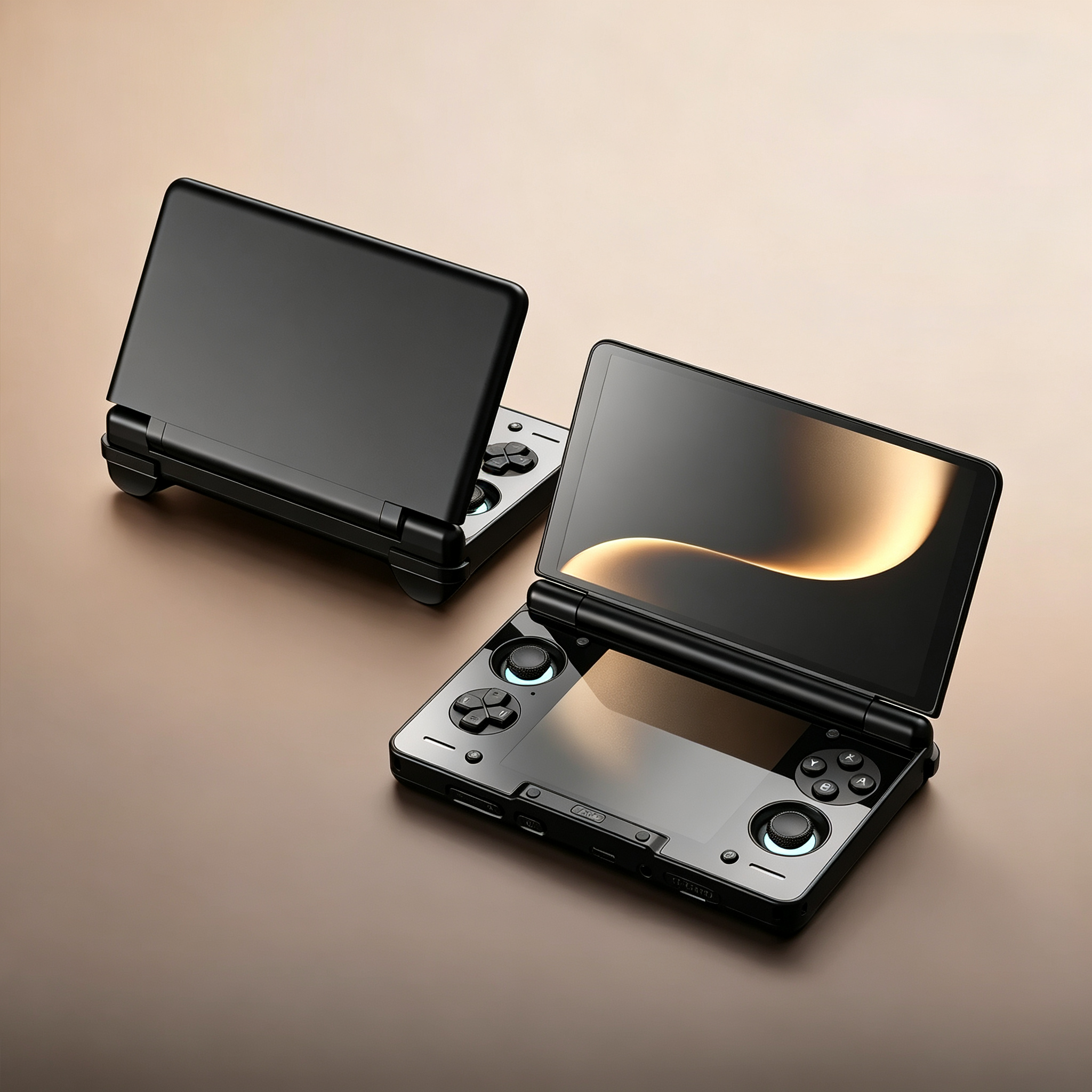 Handheld Gaming Console 6-inch Dual-Screen Touch Screen Color Display Android 14 Wi-Fi Full HD Built-in 10000 Games PSP