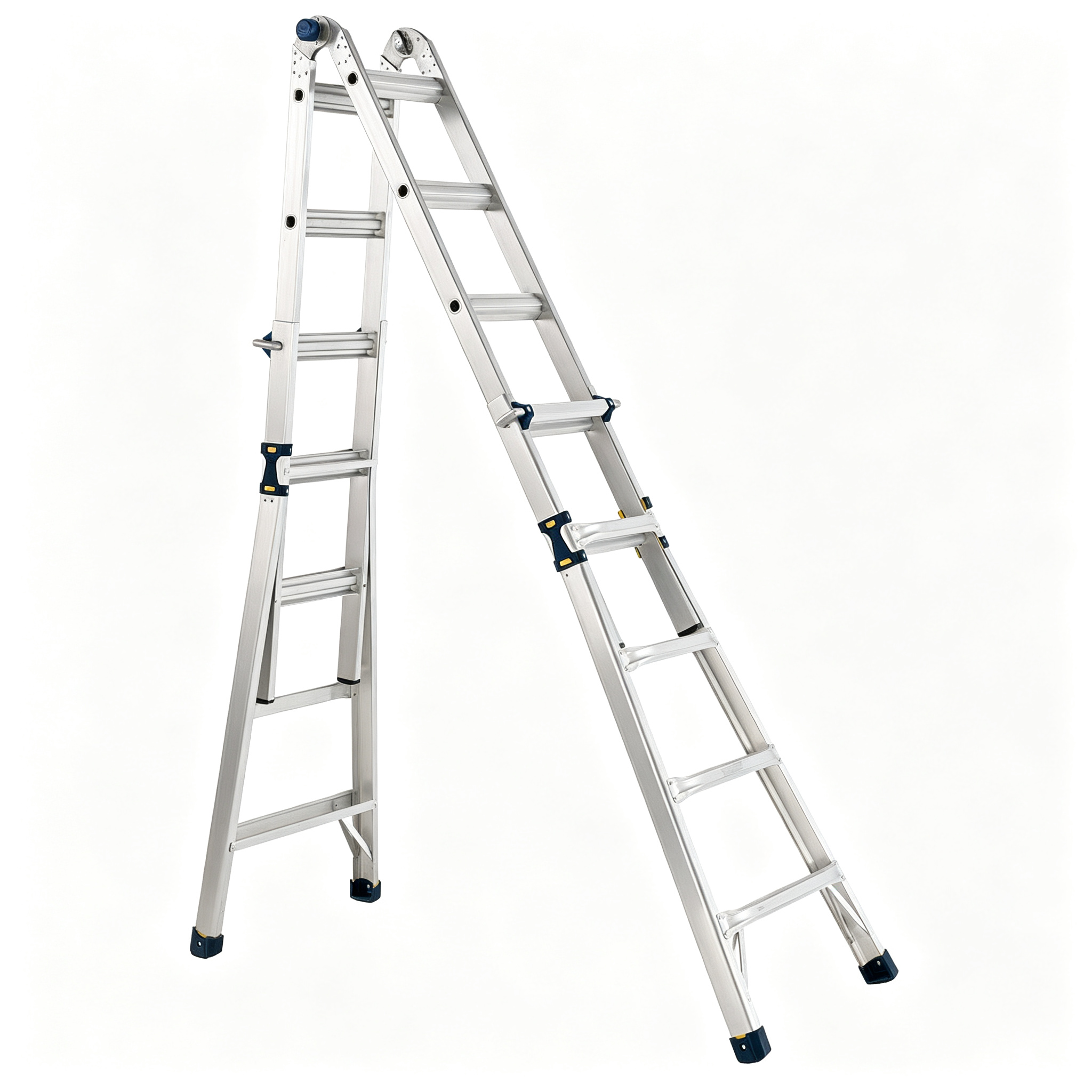 Gorilla Multi-Position Pro Ladder, 375 lb. Type IAA Duty Rating with Built-In Hands-Free Leveling