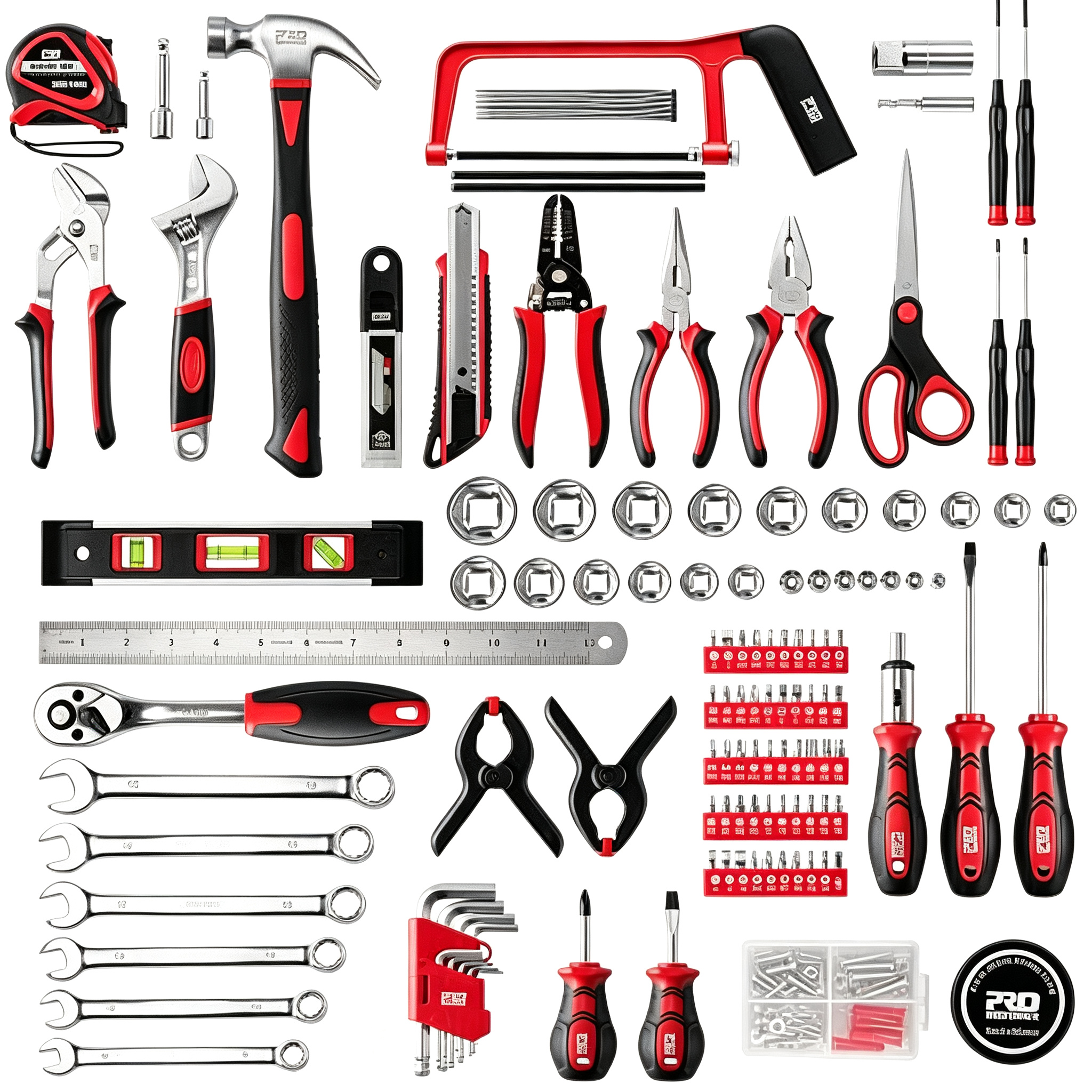 259-Piece Home Tool Kit with Portable Storage Box