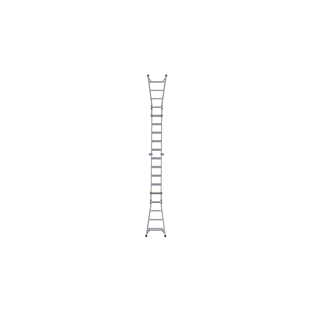 Gorilla Multi-Position Pro Ladder, 375 lb. Type IAA Duty Rating with Built-In Hands-Free Leveling