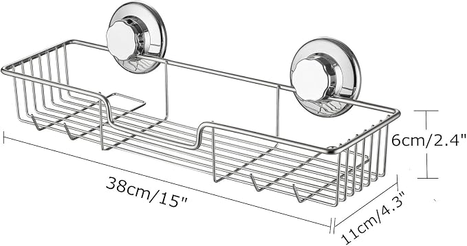 Contemporary Stainless Steel & White Soap Dish