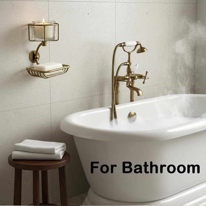 Stainless Steel Corner Shower Basket - Rust-Resistant