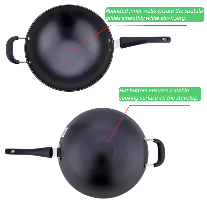 Truly Rust-Proof Flat Bottom Wok 2