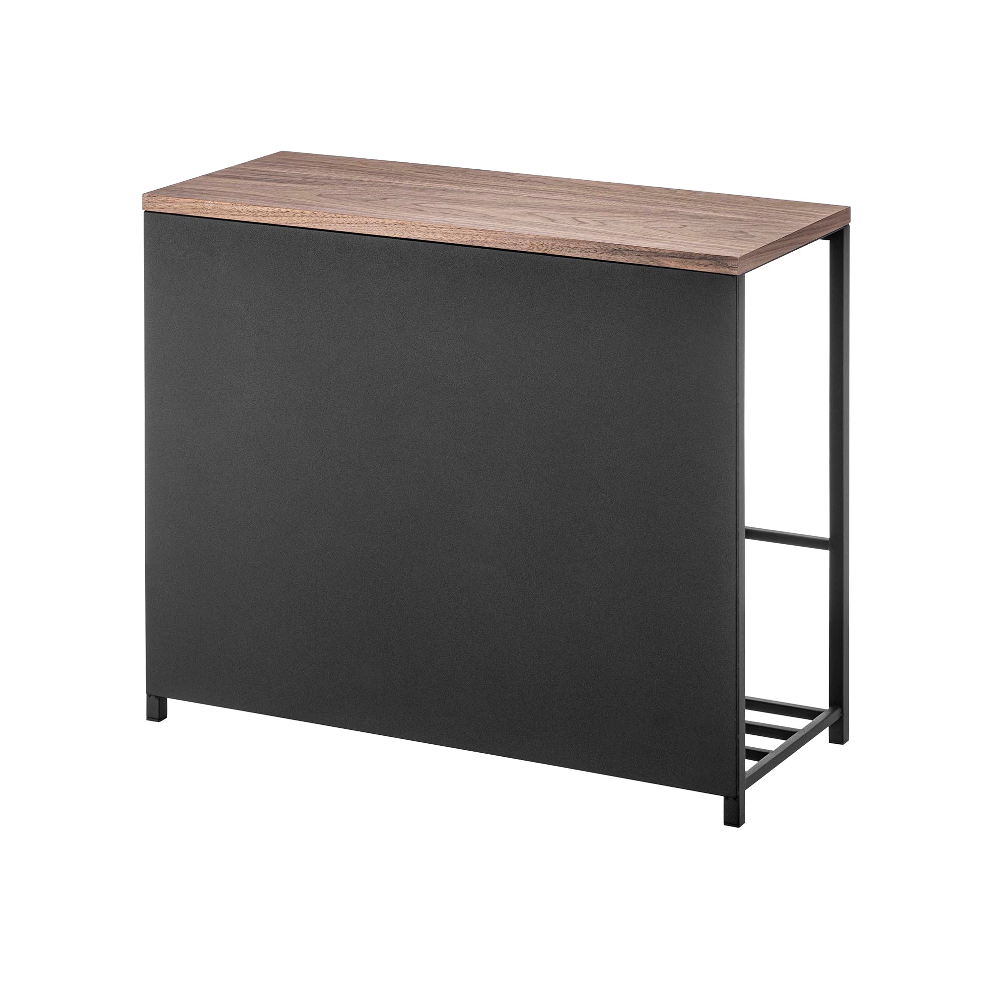 varobay Entryway Storage Organizer & Bench (18" H) - Steel + Wood