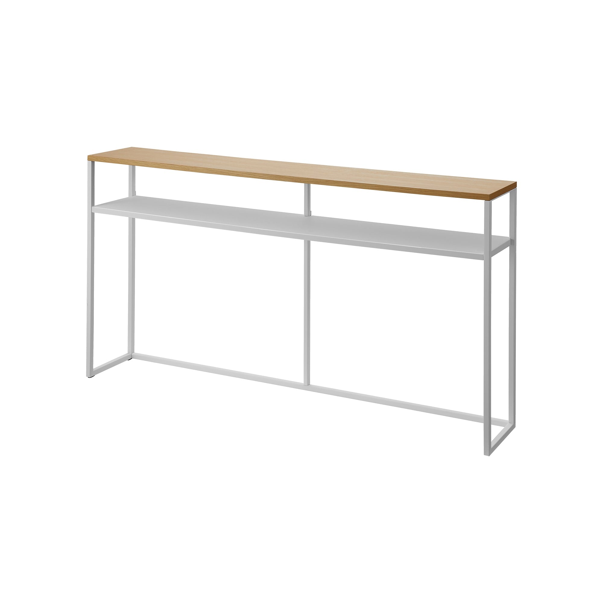 varobay Long Console Table - Steel