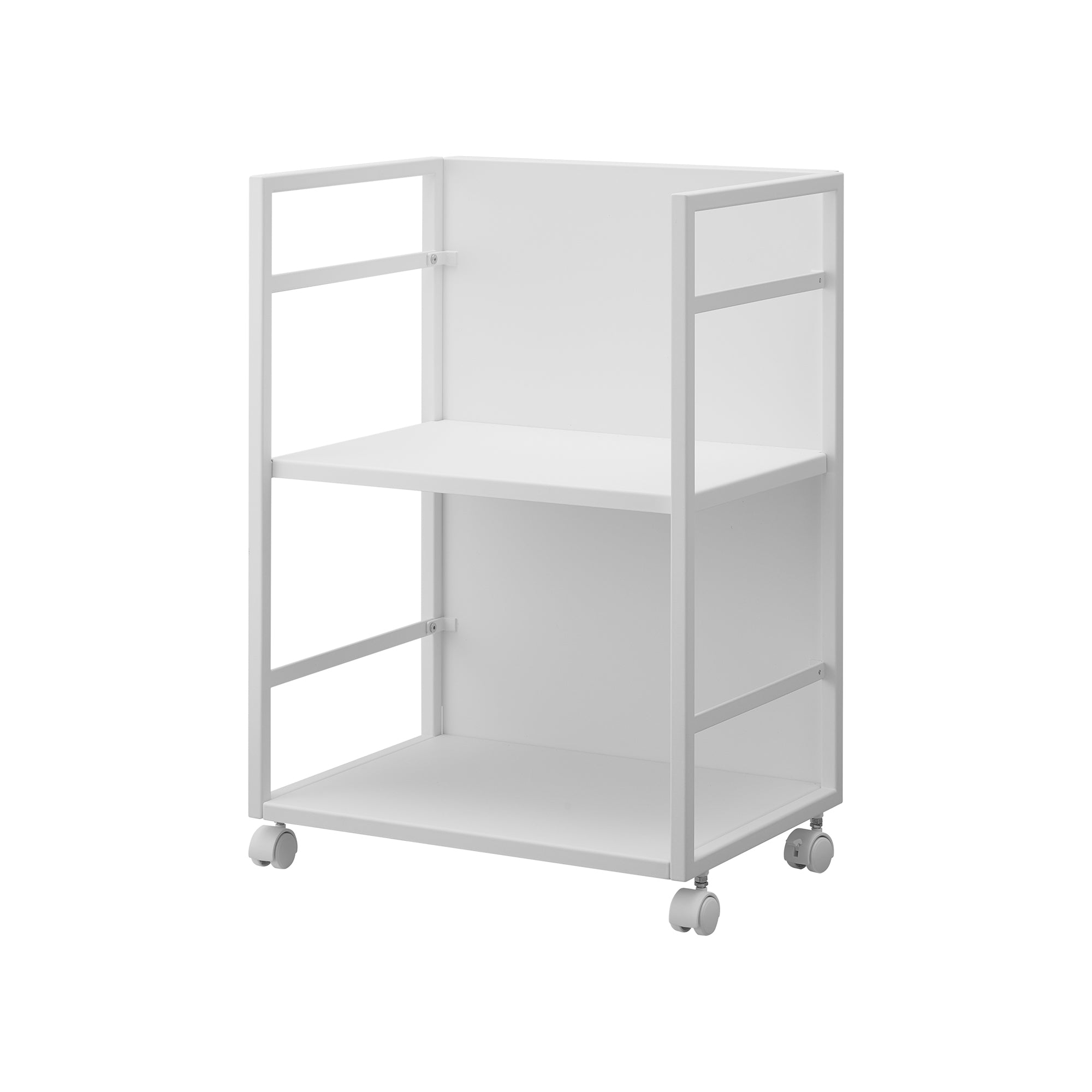 varobay Two-Tier Hideaway Storage Cart (24" H) - Steel