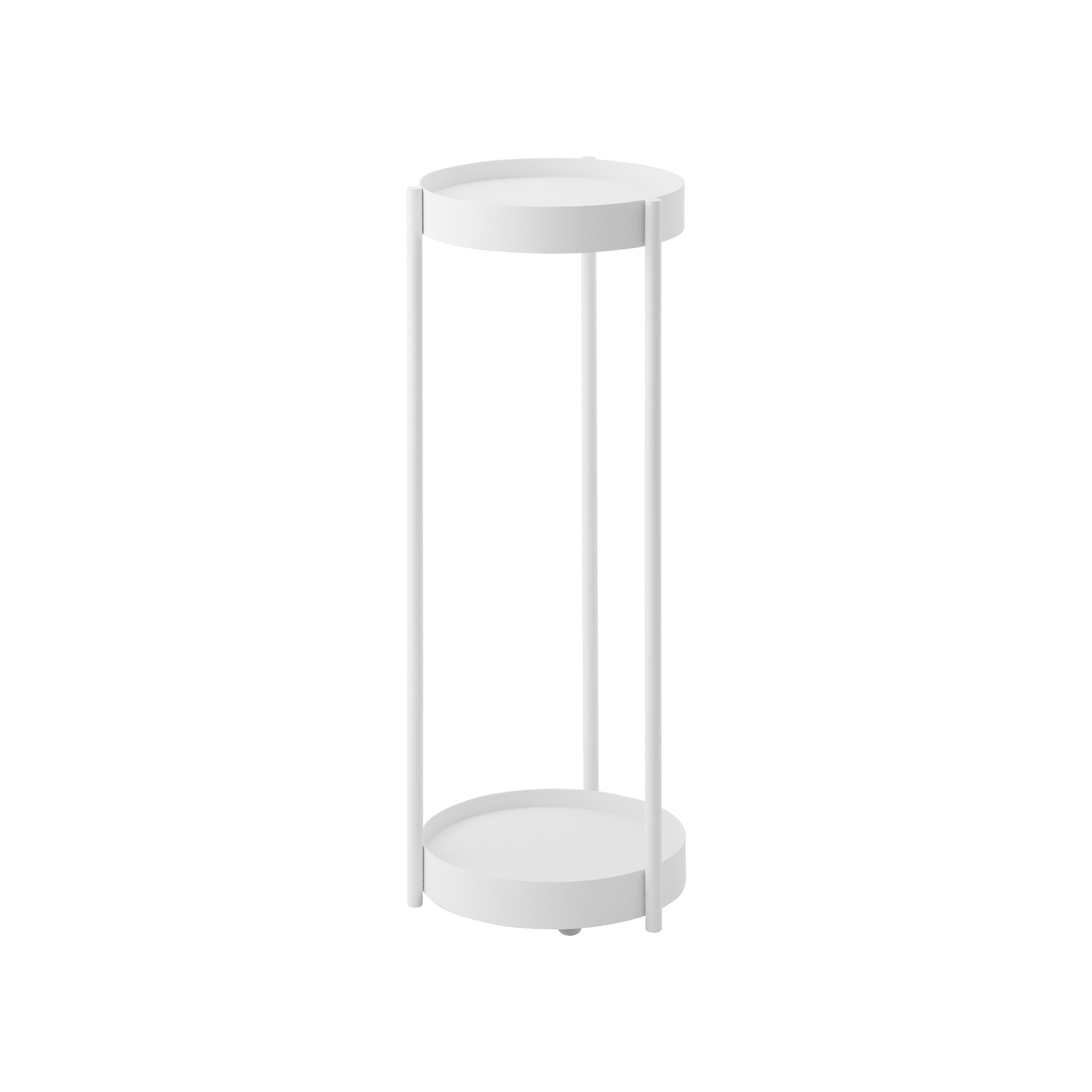 varobay Two-Tier Rolling Plant Stand (28" H) - Steel