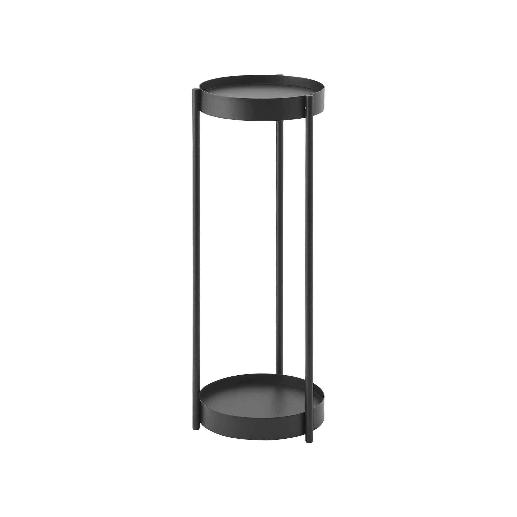 varobay Two-Tier Rolling Plant Stand (28" H) - Steel
