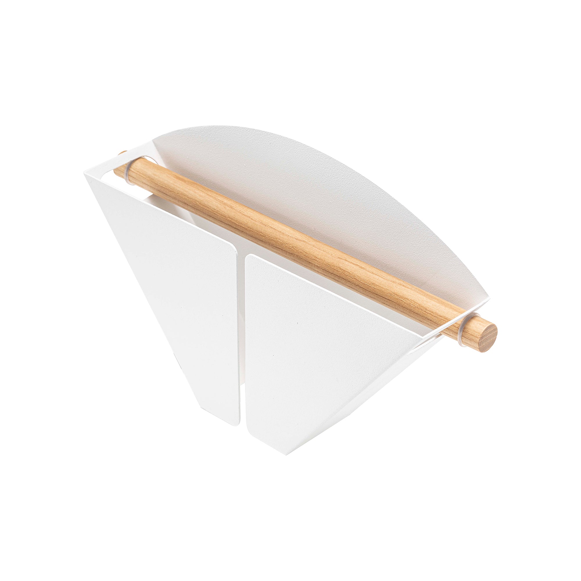 varobay Magnetic Coffee Filter Case - Size 04 - Steel + Wood