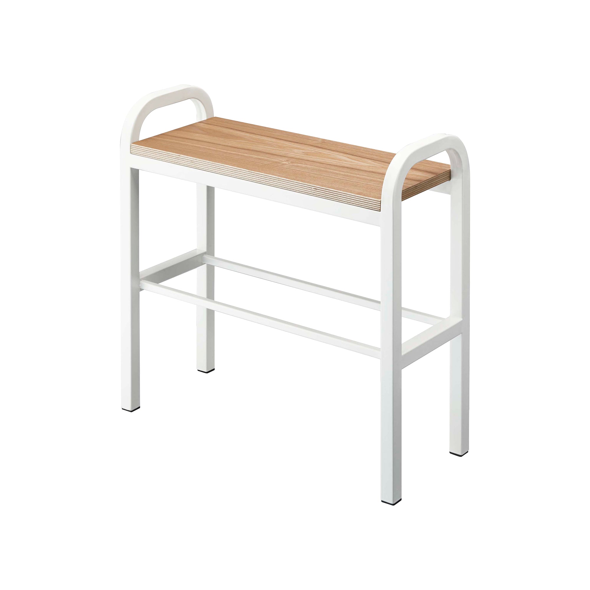 varobay Shoe Organizer & Bench (18" H) - Steel + Wood