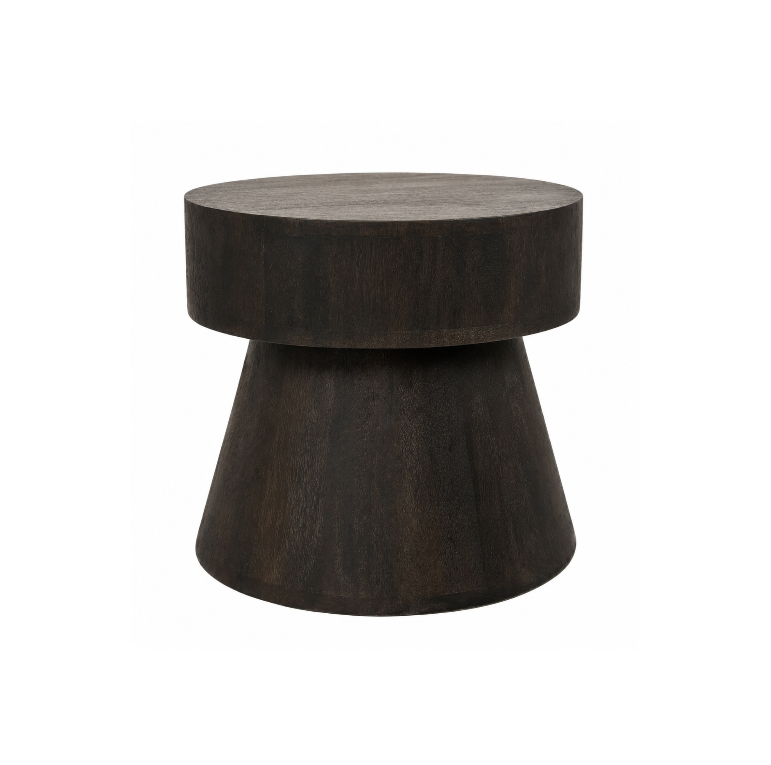 uvessa Mushroom Accent Table, Small - Brownstone