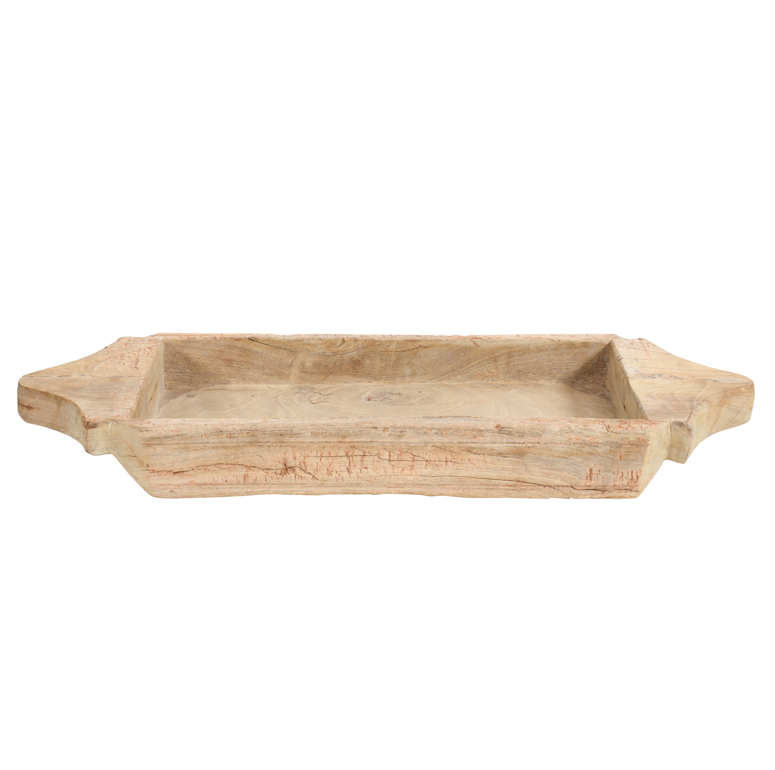 uvessa Wood Two-Handle Rectangular Parat