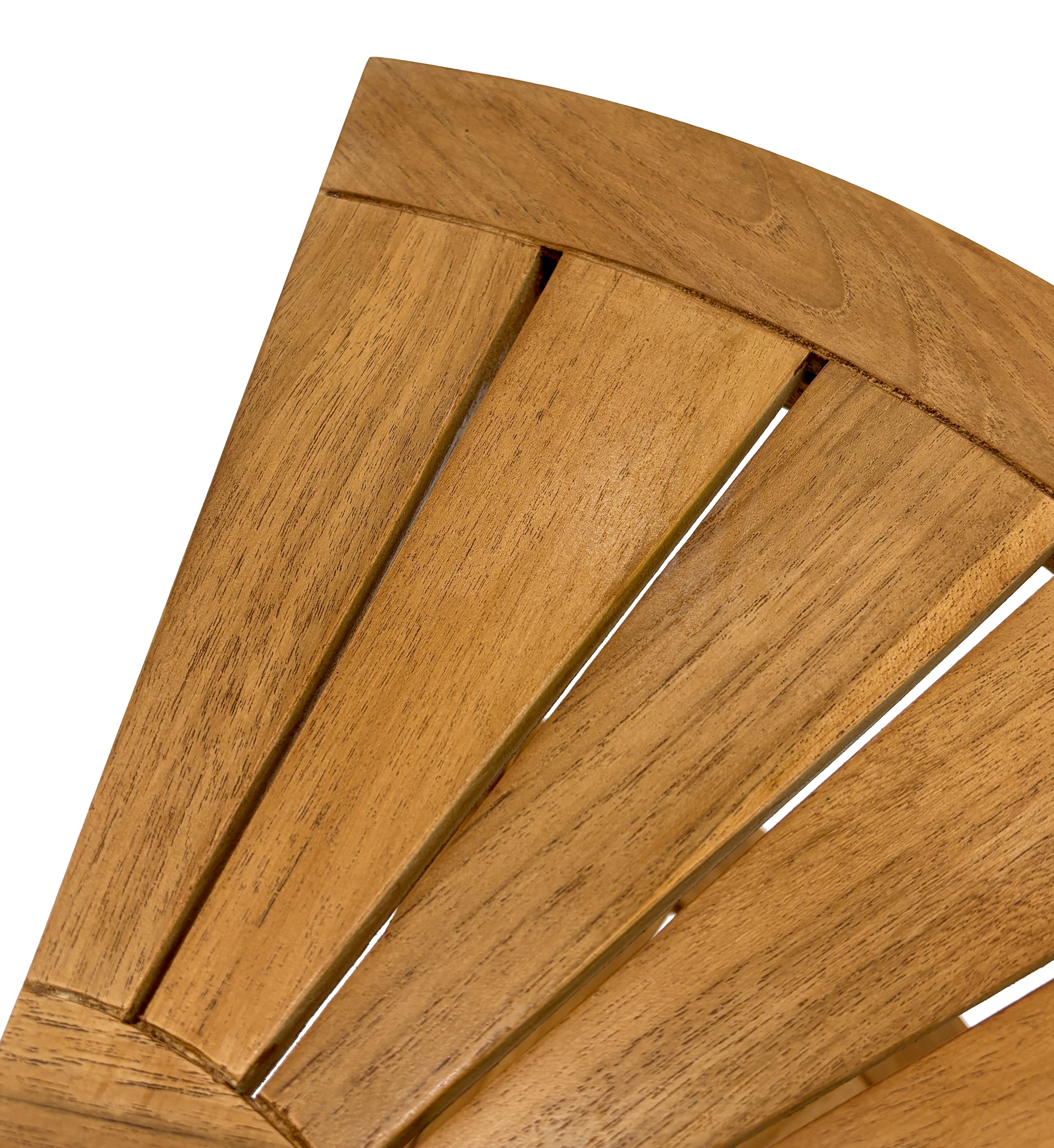 uvessa Teak Shower and Spa/Bathroom/Outdoor Corner Shelf