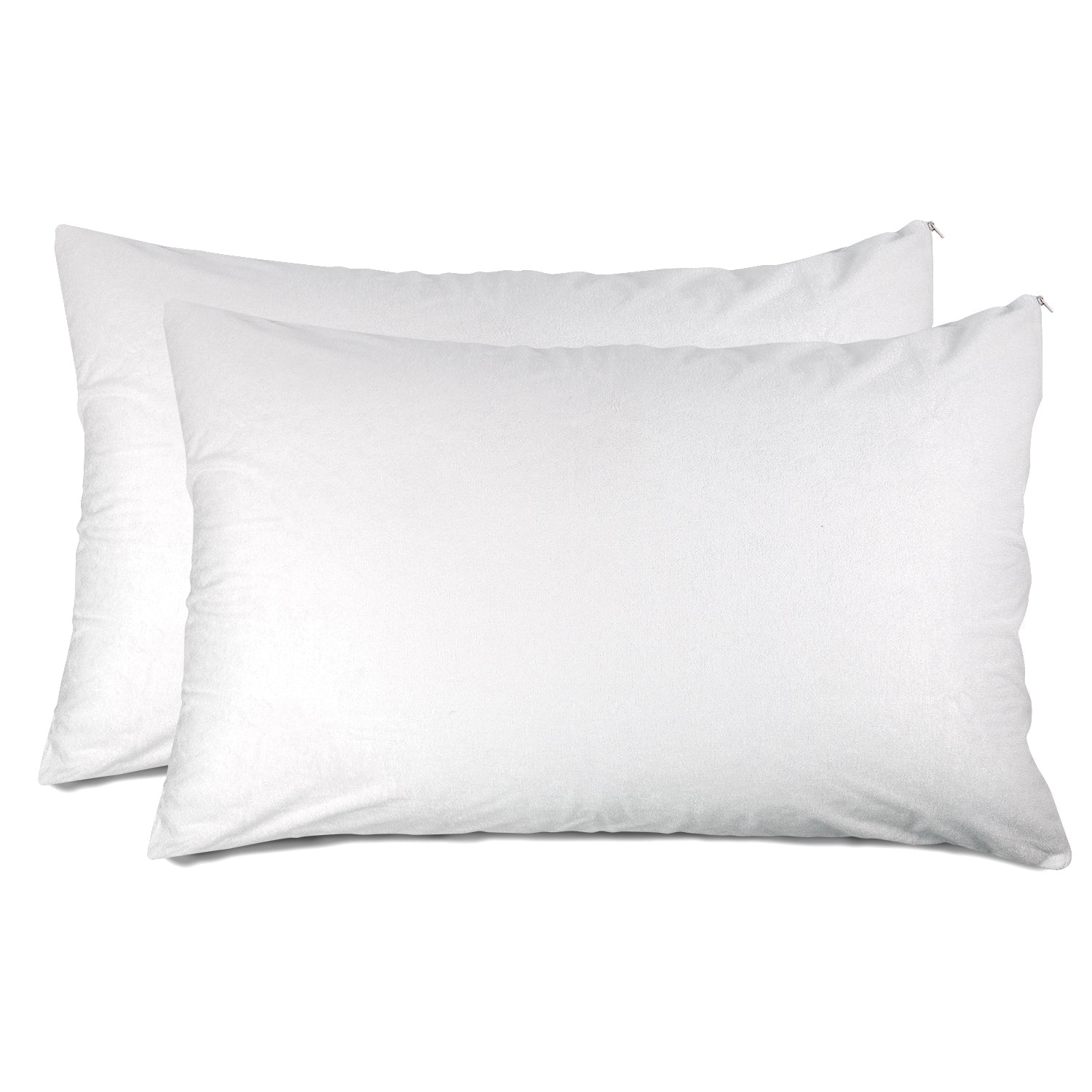 rivofind Luxury Waterproof Zippered Pillow Protector